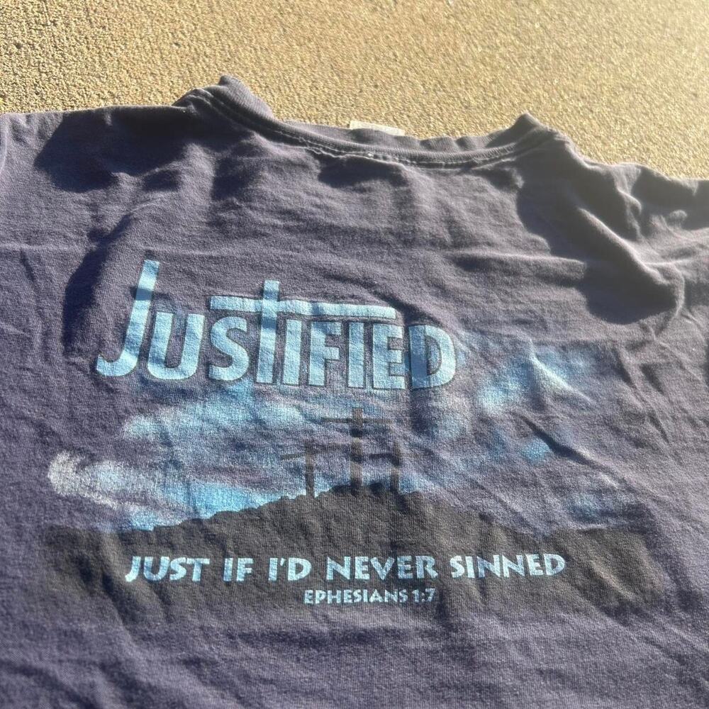 Vintage justified jesus tee